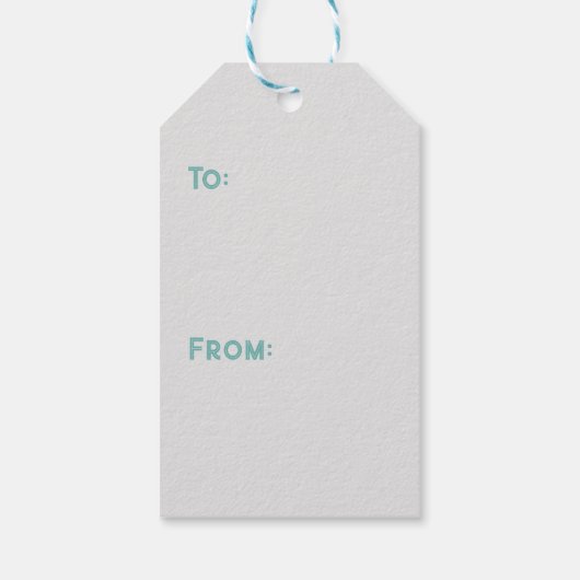 Happy Oaster Geschenkanhänger (Rückseite)