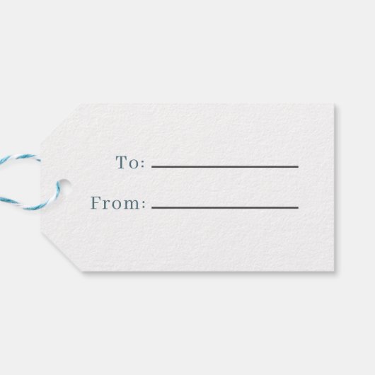 Happy Oaster Geschenkanhänger (Rückseite Horizontal)