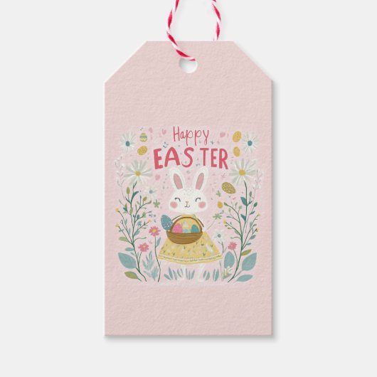 "Happy Oaster" Geschenkanhänger (Vorderseite)