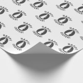 Happy Oaster Geschenkpapier (Ecke)