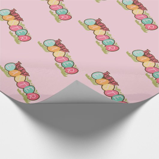 Happy Oaster Geschenkpapier (Ecke)