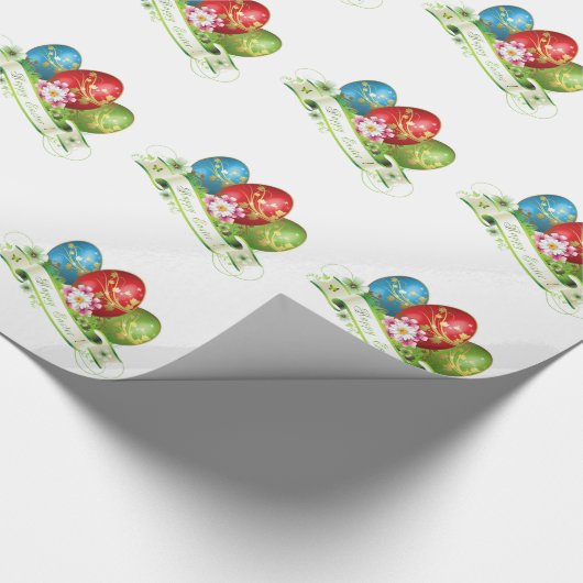 Happy Oaster Geschenkpapier (Ecke)