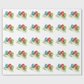 Happy Oaster Geschenkpapier (Flach)