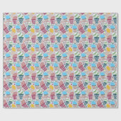 Happy Oaster Geschenkpapier (Flach)