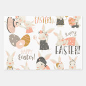 Happy Oaster Geschenkpapier Set (Vorderseite 2)