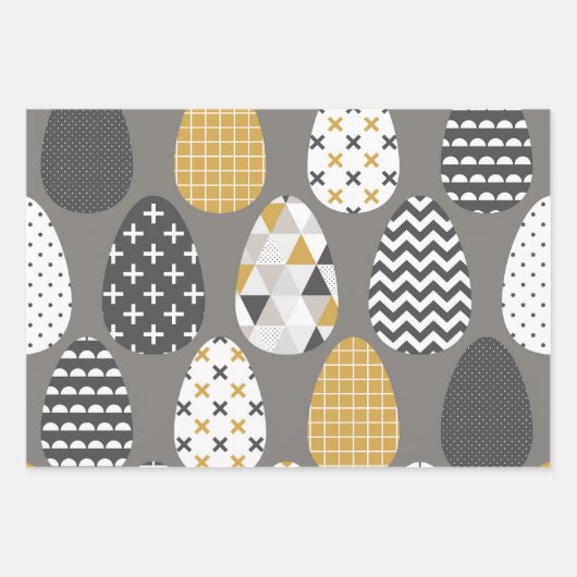 Happy Oaster Geschenkpapier Set (Vorderseite)