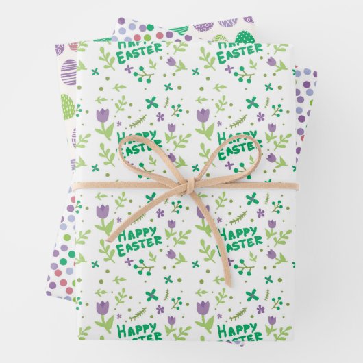 Happy Oaster Geschenkpapier Set (Beispiel)