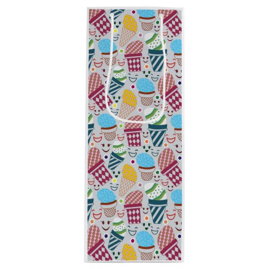 Happy Oaster Geschenktüte Für Weinflaschen (Vorderseite)