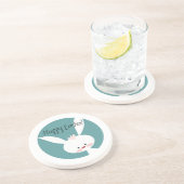 Happy Oaster Getränkeuntersetzer (Seite)