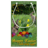 Happy Oaster Gift Bag Kleine Geschenktüte (Rückseite)