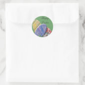 Happy Oaster Gift Labels Runder Aufkleber (Tasche)