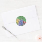 Happy Oaster Gift Labels Runder Aufkleber (Umschlag)
