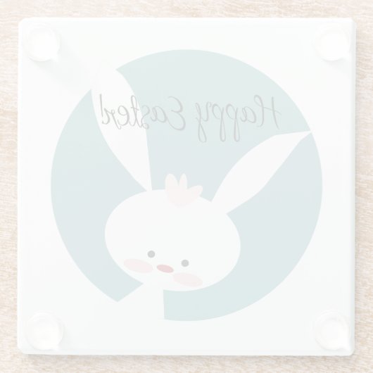 Happy Oaster Glasuntersetzer (Rückseite)