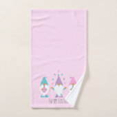 Happy Oaster Gnome Juggling Ostereier Badhandtuch Set (Handtuch)