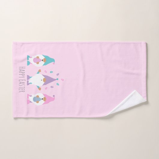 Happy Oaster Gnome Juggling Ostereier Badhandtuch Set (Handtuch)