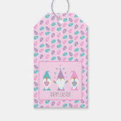 Happy Oaster Gnome Juggling Ostereier Geschenkanhänger (Vorderseite)