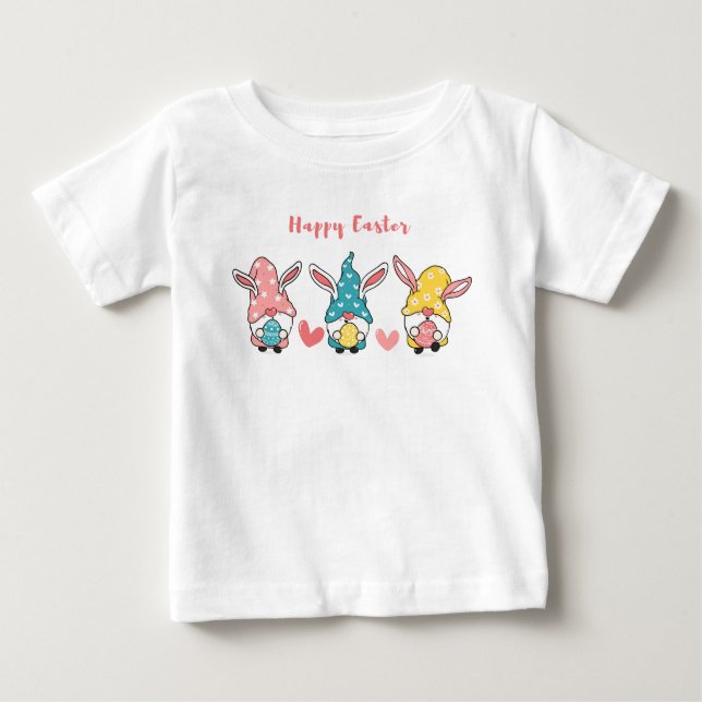 Happy Oaster Gnomes Baby T-shirt (Vorderseite)