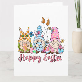 Happy Oaster Gnomes Einige sonnige Lieben Sie Karte