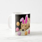 Happy Oaster Golden Retriever Kaffeetasse (Vorderseite Links)