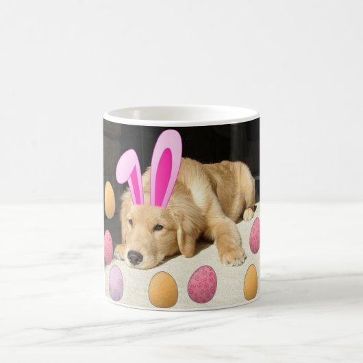 Happy Oaster Golden Retriever Kaffeetasse (Mittel)