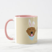 Happy Oaster Golden Retriever Tasse (Links)