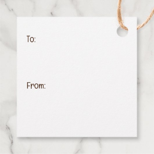 Happy Oaster Goldendoodle Hunde Geschenkanhänger (Rückseite)