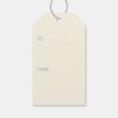 Happy Oaster Goldendoodle Hunde Geschenkanhänger (Rückseite)