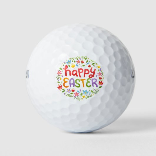 Happy Oaster Golf Balls Golfball (Vorderseite)