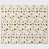 Happy Oaster Great Dane Hunde Geschenkpapier (Flach)