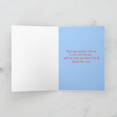 Happy Oaster Great Grandson Rabbit Schnecke Maus Karte (Innenseite)