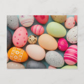 Happy Oaster Gruß Postkarte (Vorderseite)