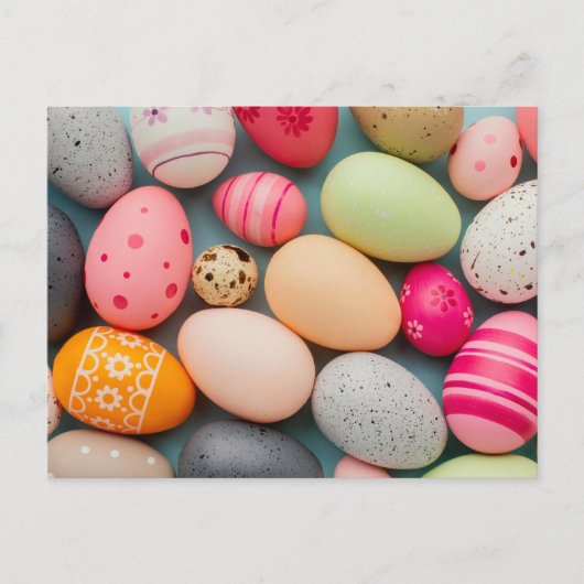 Happy Oaster Gruß Postkarte (Vorderseite)