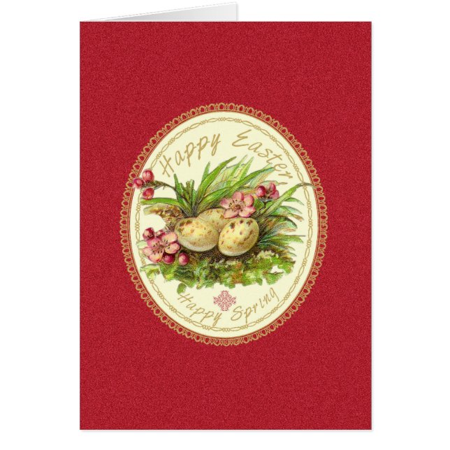 Happy Oaster - Grußkarte (Vorne)