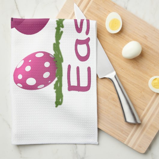 Happy Oaster Handtuch (Viertel Falte)