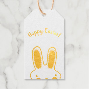 Happy Oaster Happy Spring Drehbuch niedlich lustig Geschenkanhänger