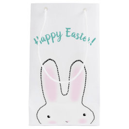 Happy Oaster Happy Spring niedlich Ostersonne Brau Kleine Geschenktüte