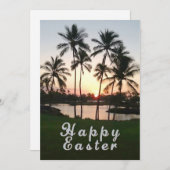 Happy Oaster Hawaii Feiertagskarte (Vorne/Hinten)