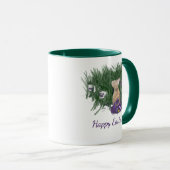 Happy Oaster | Helle Lila Violetten Tasse (VorderseiteRechts)