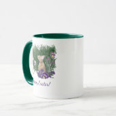 Happy Oaster | Helle Lila Violetten Tasse (Vorderseite Links)