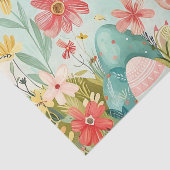 Happy Oaster Hellgrün Aquarell Seidenpapier (Detail)