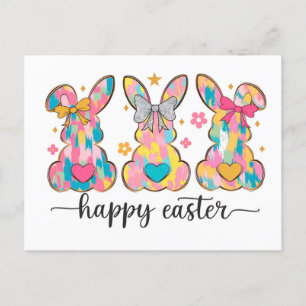 Happy Oaster Hues Feiertagspostkarte