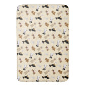 Happy Oaster Hunde Badematte (Vorderseite Vertikal)