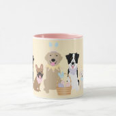 Happy Oaster Hunde Tasse (Zentrum)