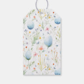 Happy Oaster | INDIVIDUELLE NAME | Floral Geschenkanhänger (Rückseite)