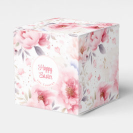 Happy Oaster | INDIVIDUELLE NAME | Floral | Osterf Geschenkschachtel