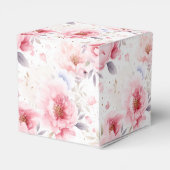 Happy Oaster | INDIVIDUELLE NAME | Floral | Osterf Geschenkschachtel (Rückseite)