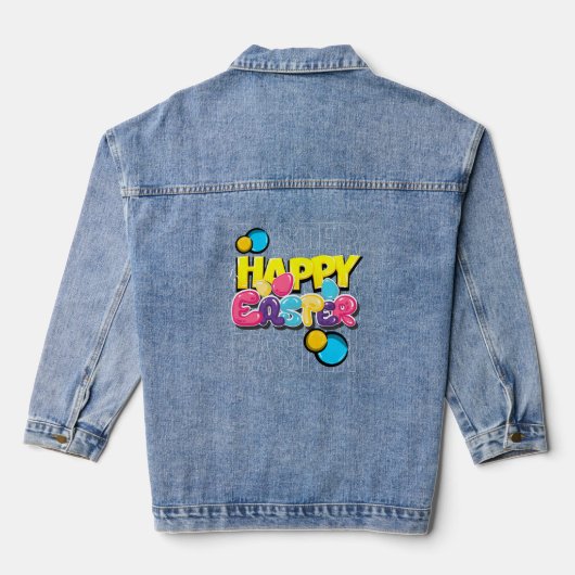 Happy Oaster Jeansjacke (Rückseite)