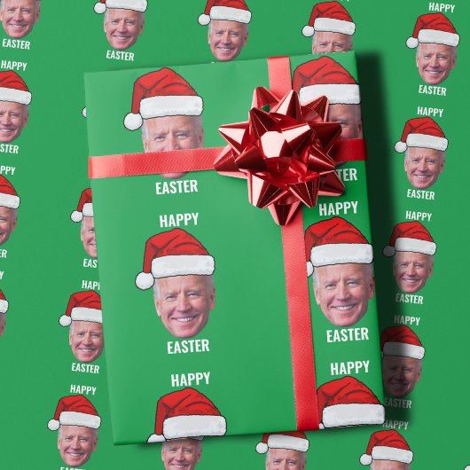 Happy Oaster Joe Biden 4. Juli Geschenkpapier