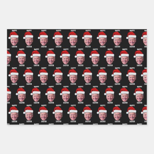 Happy Oaster Joe Biden 4. Juli Geschenkpapier Set (Vorderseite 2)