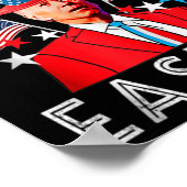 Happy Oaster Joe Biden 4. Juli Memorial Indepe Poster (Ecke)